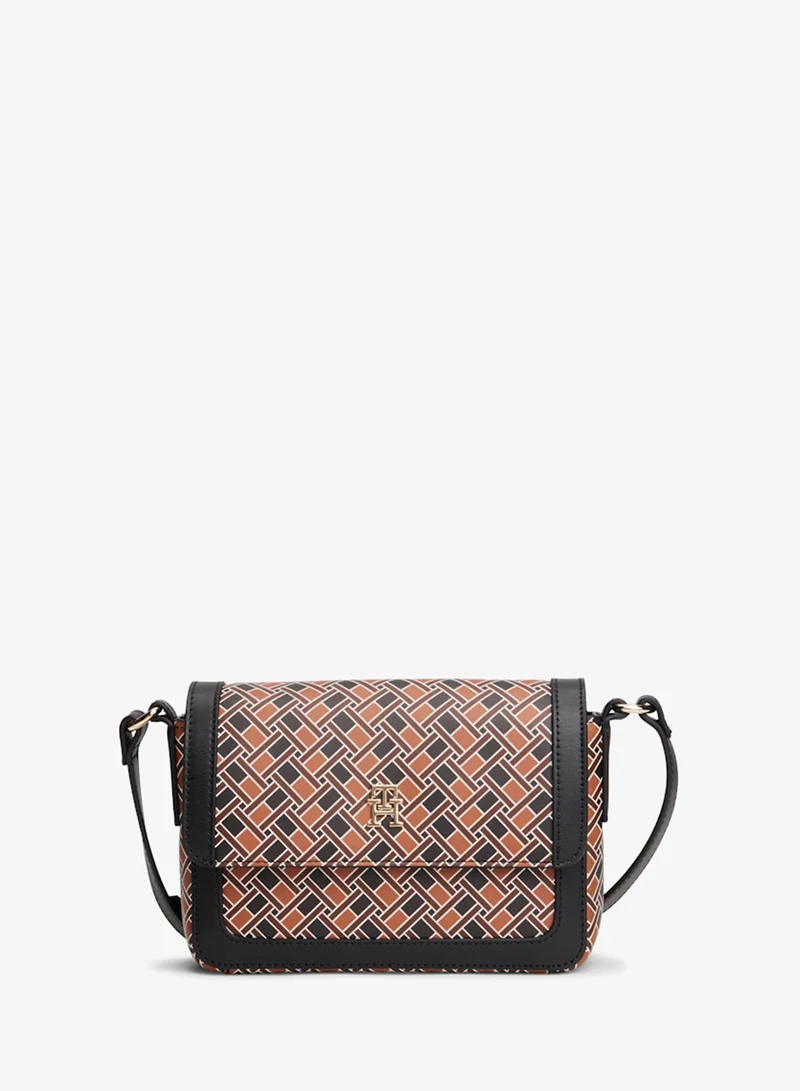 Logo Print Crossbody Bag
